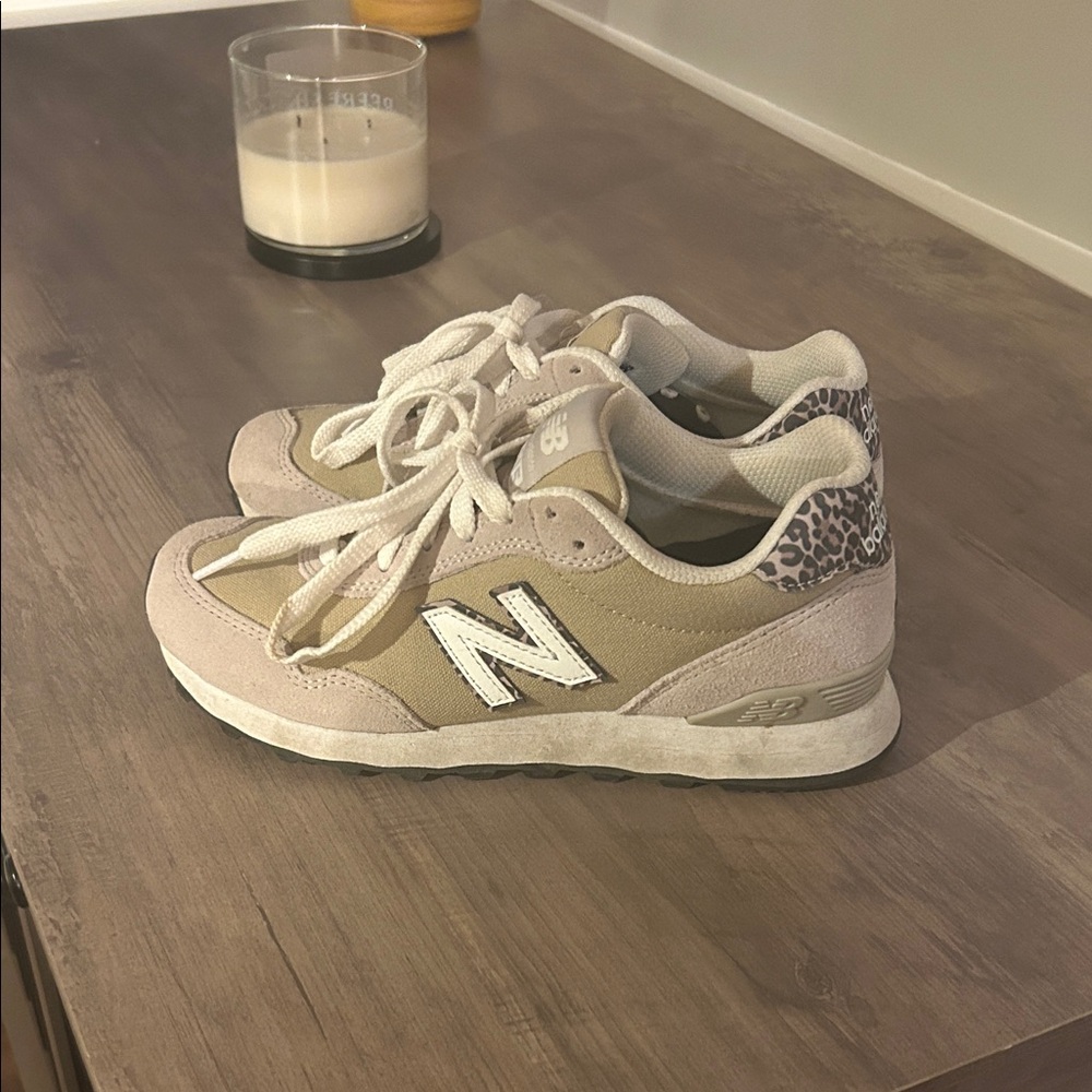 New Balance Women's Beige and Cream Athletic Shoes